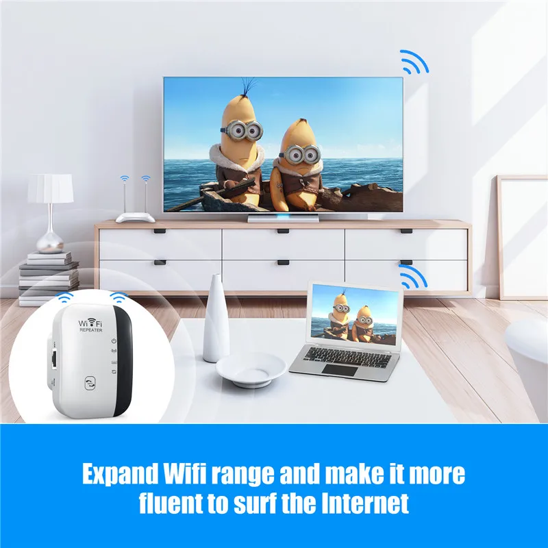 ApliWifi™ Long Range Wireless Wi-Fi Extender